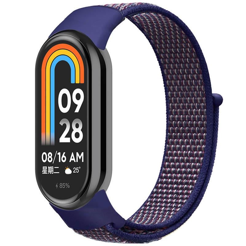 Ремінець Nylon New для Xiaomi Mi Band 8/9 Navy Blue (00000077679_3)