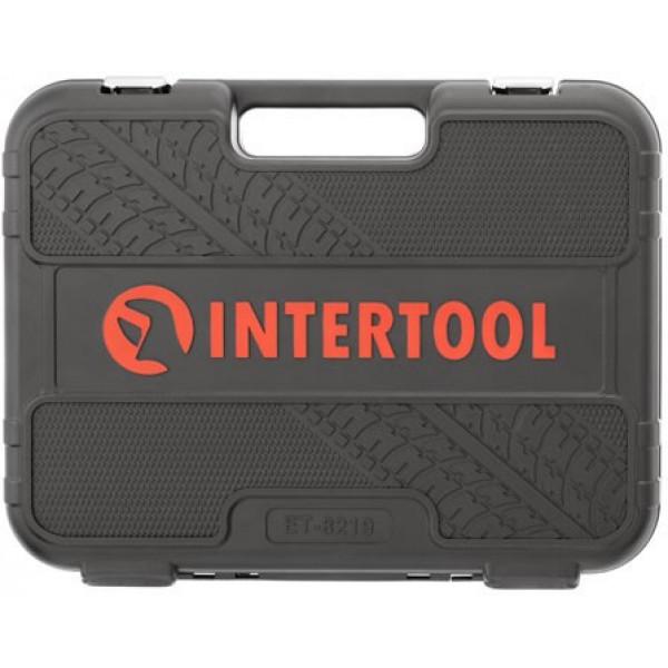 Набор инструментов Intertool 1/2" & 3/8" & 1/4", 219ед., Cr-V STORM (ET-8219) - фото 9