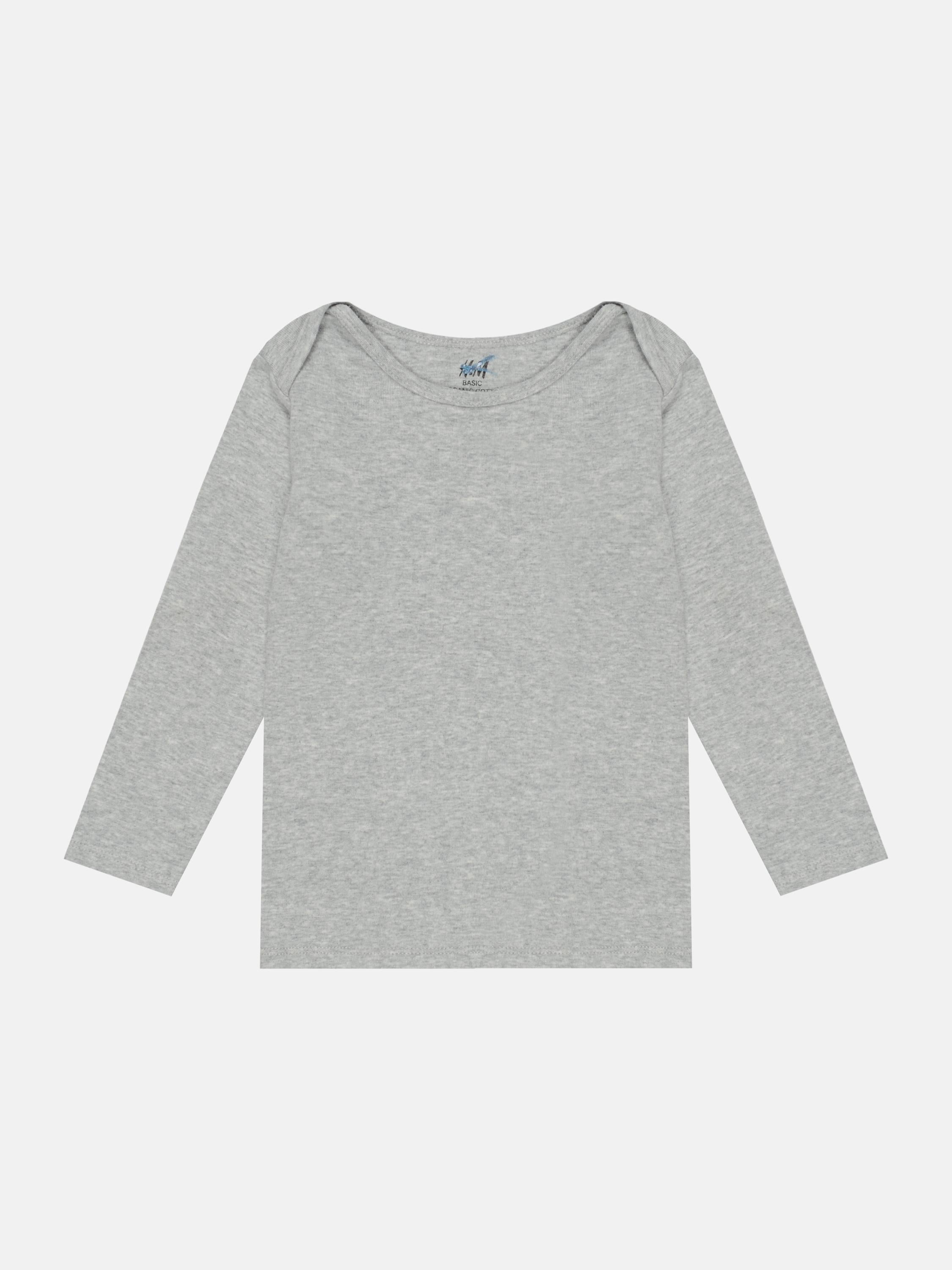 Лонгслів H&M 80 см Сірий (X10273402702)