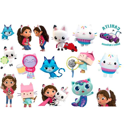 Детские татуировки Gabby's Dollhouse Tattoo Set (3793-6)