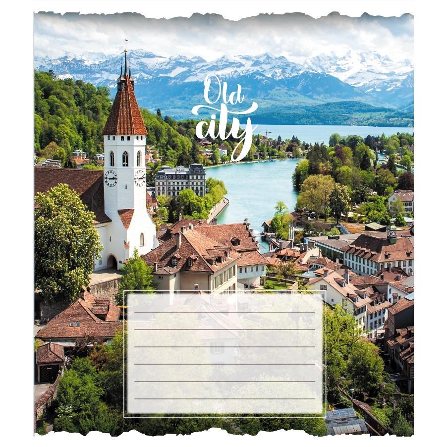 Зошит учнівський Leader Старе місто 096-630039K-3 в клітинку 96 арк. (RLT55414)