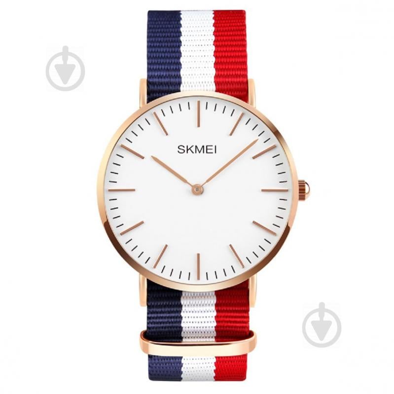 Часы Skmei 1181 Blue/White/Red Nylon BOX (1181BOXBWRN)