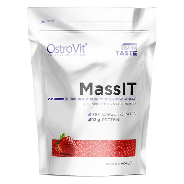 Гейнер Mass IT OstroVit 1 Клубника кг