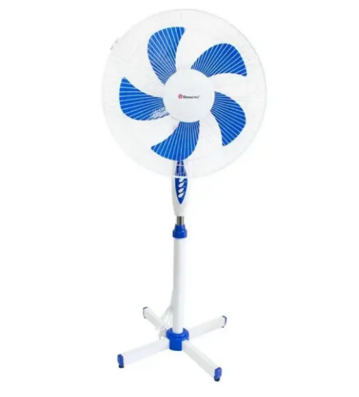 Вентилятор підлоговий з пультом керування Domotec MS-1621 для дому та офісу 40W