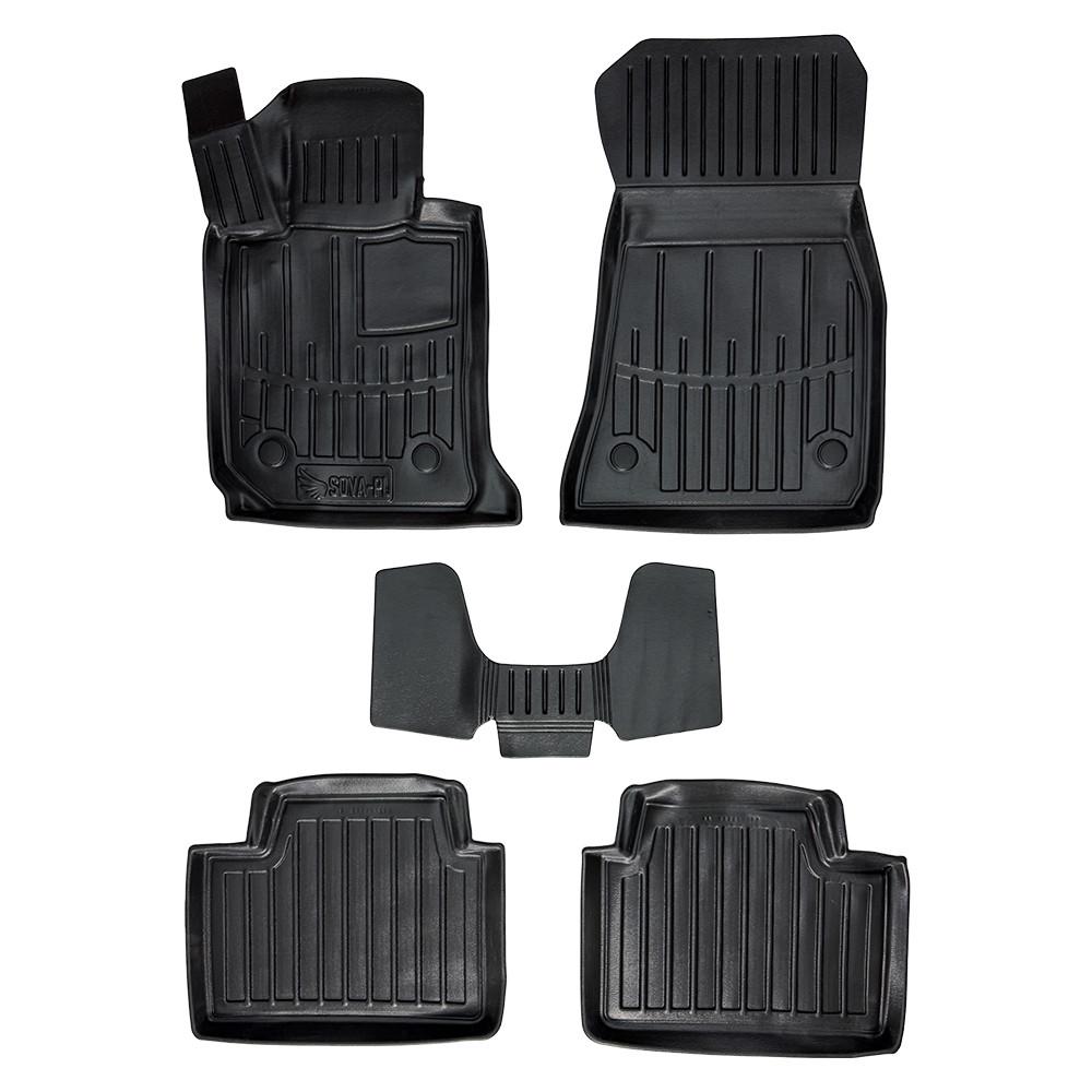 Коврики в салон SOVA-PL для BMW 3 G20/G21 с 2019 резиновые 5 шт. Черный (28800452)