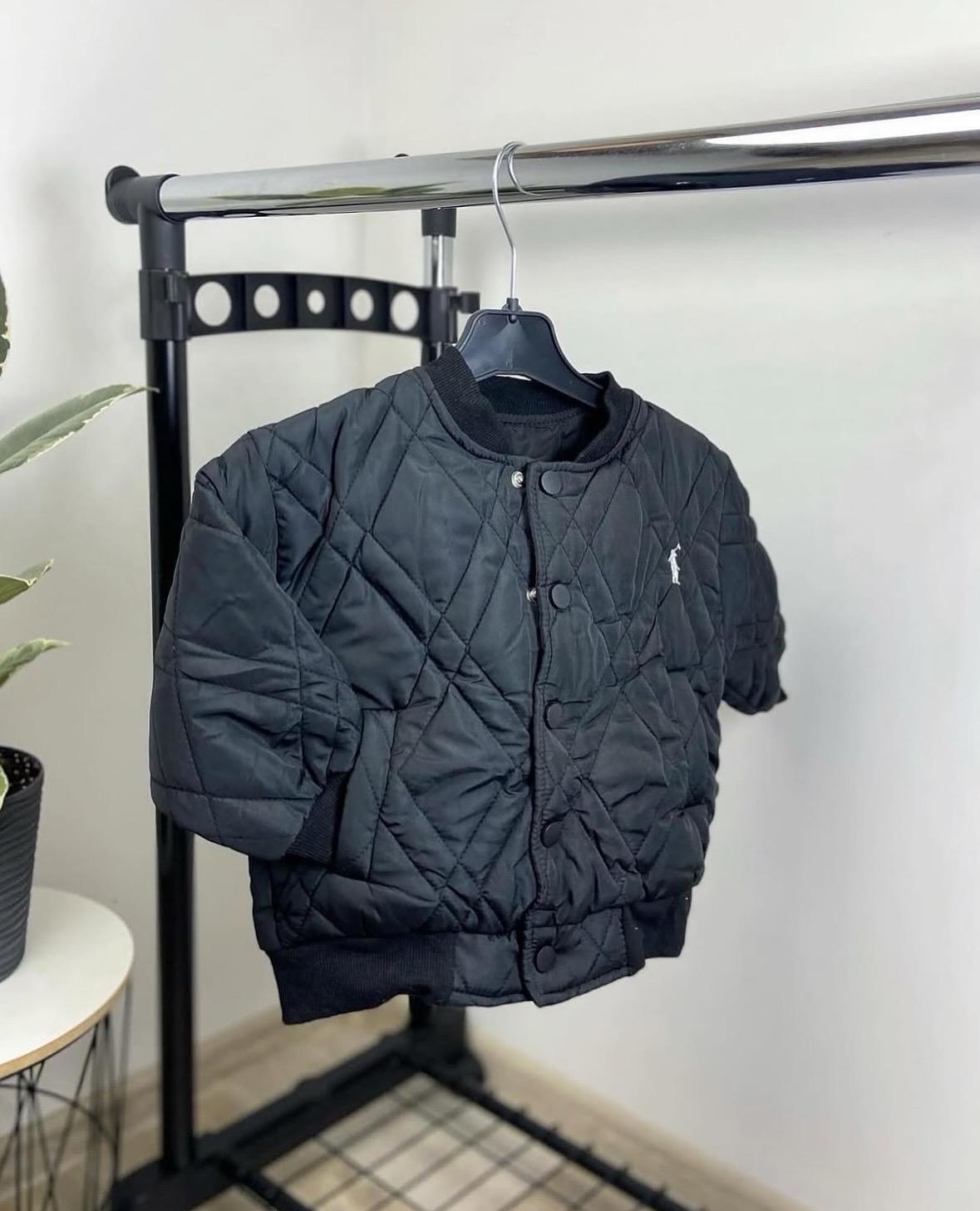 Куртка детская 9 110 см Черный (31947884)