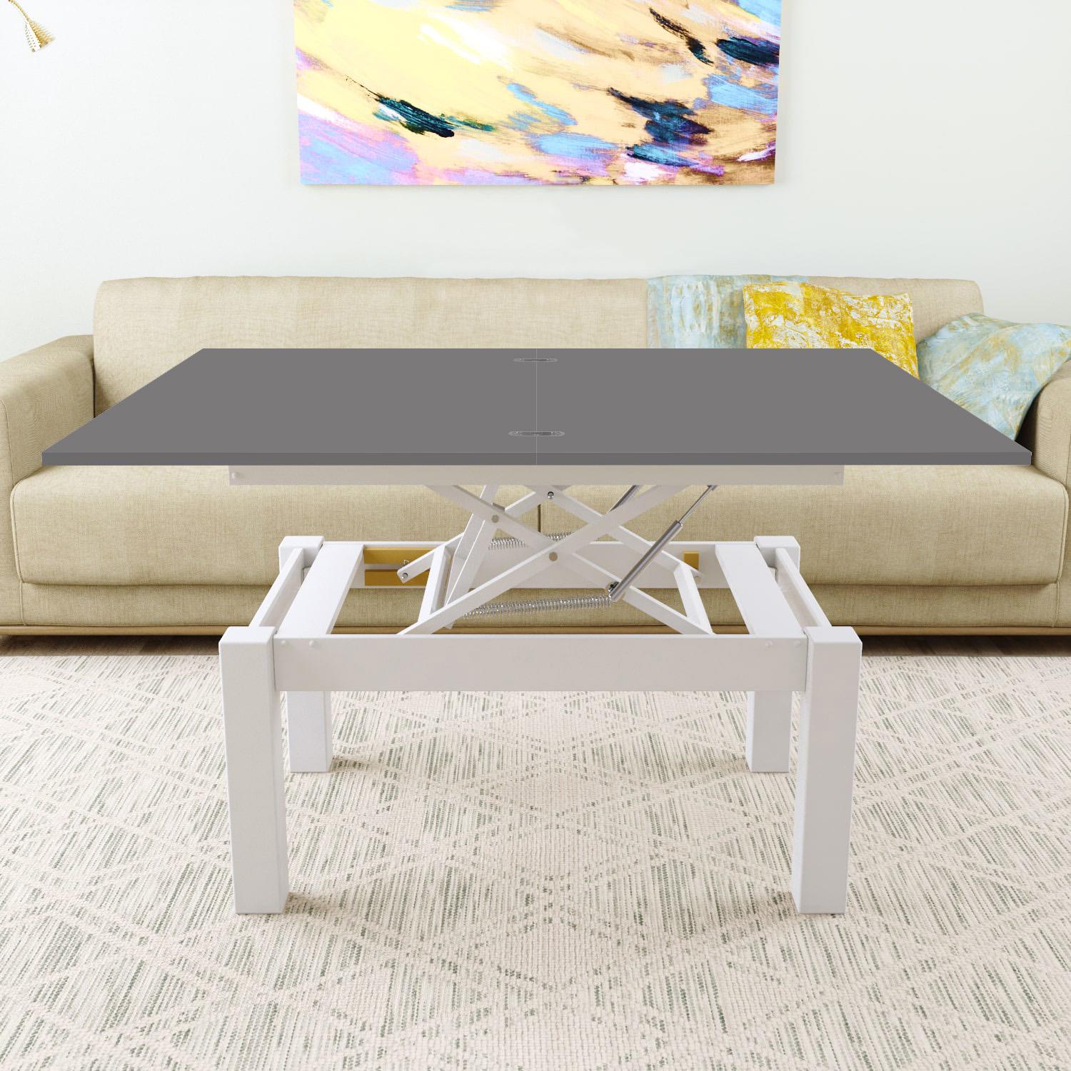 Стіл-трансформер Art In Head B-Fly Glass 900x554x600 мм Графітовий/Білий/Графітовий (521015028) - фото 3 Стіл-трансформер Art In Head B-Fly Glass 900x554x600 мм Графітовий/Білий/Графітовий (521015028) - фото 3