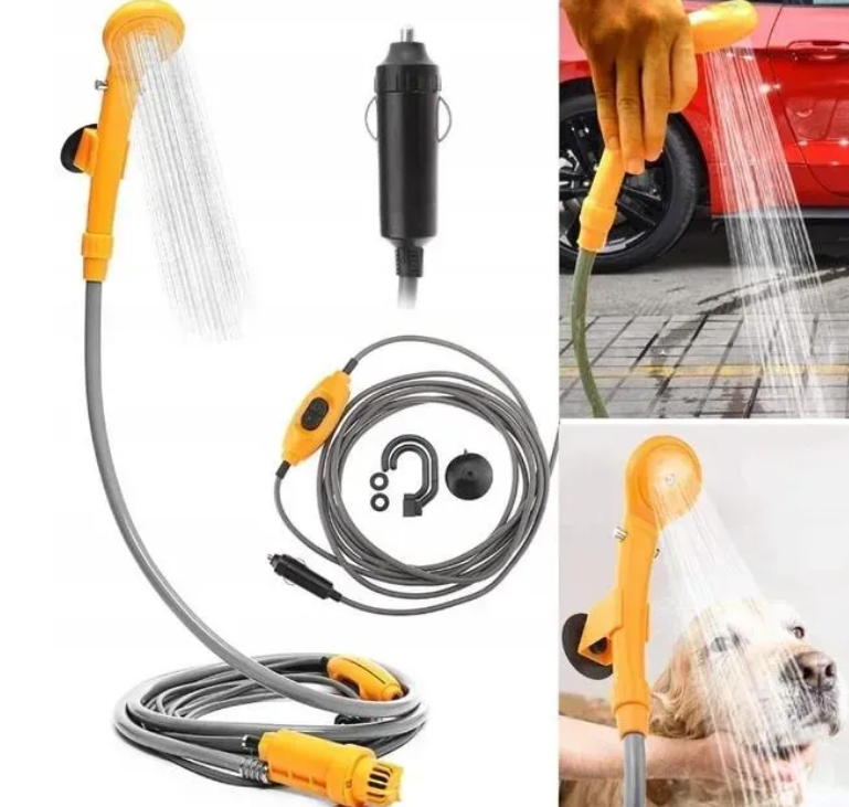 Душ автомобильный от прикуривателя Shower SET портативный туристический (2591029918) - фото 3 Душ автомобильный от прикуривателя Shower SET портативный туристический (2591029918) - фото 3