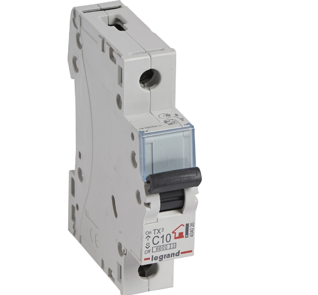 Автоматический выключатель LeGrand TX3 1P 10A C 6kA (34507837)