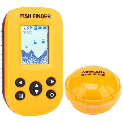 Эхолот для рыбалки Joyle YDH-01A беспроводной 1-о луч обзор 90° локация 36 м ч/б