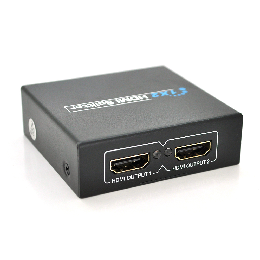 Сплиттер активный VOLTRONIC HDMI Q50 1х2 порта 1080р DC5V 2A (YUT_V8559)