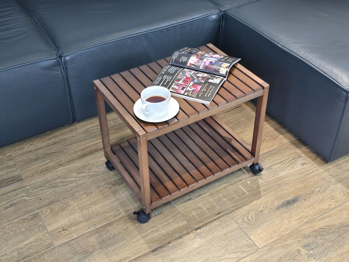 Журнальний столик дерев'яний 52х36х45 см Коричневий (жс1к) - фото 4 Журнальний столик дерев'яний 52х36х45 см Коричневий (жс1к) - фото 4