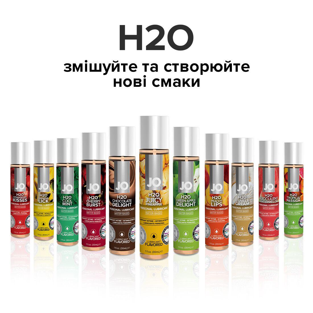 Лубрикант їстівний на водній основі System JO H2O Соковитий Ананас 30 мл (SO1473) - фото 5