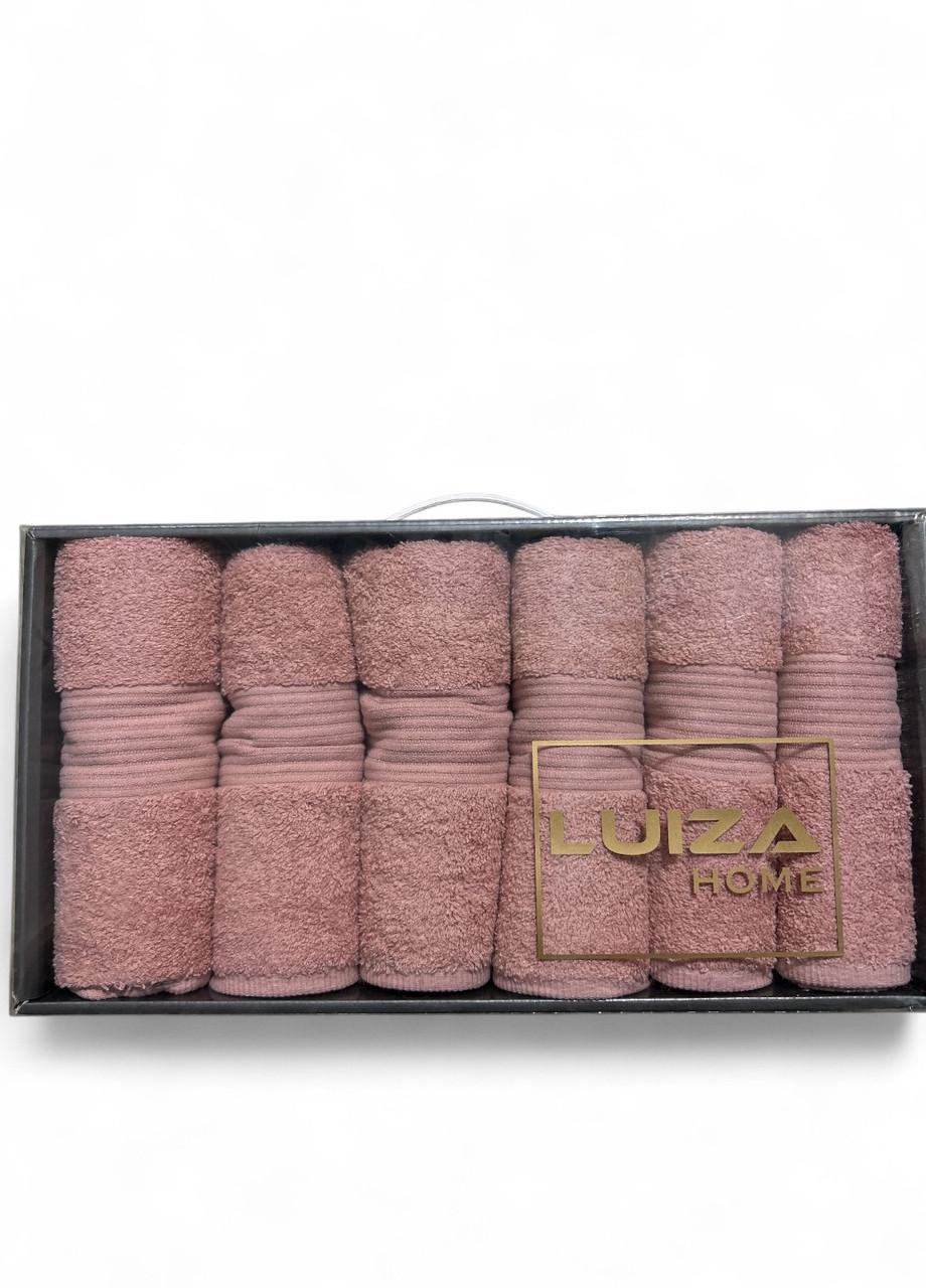 Набор полотенец Luiza Home 50x90 см Розовый (2795085948)