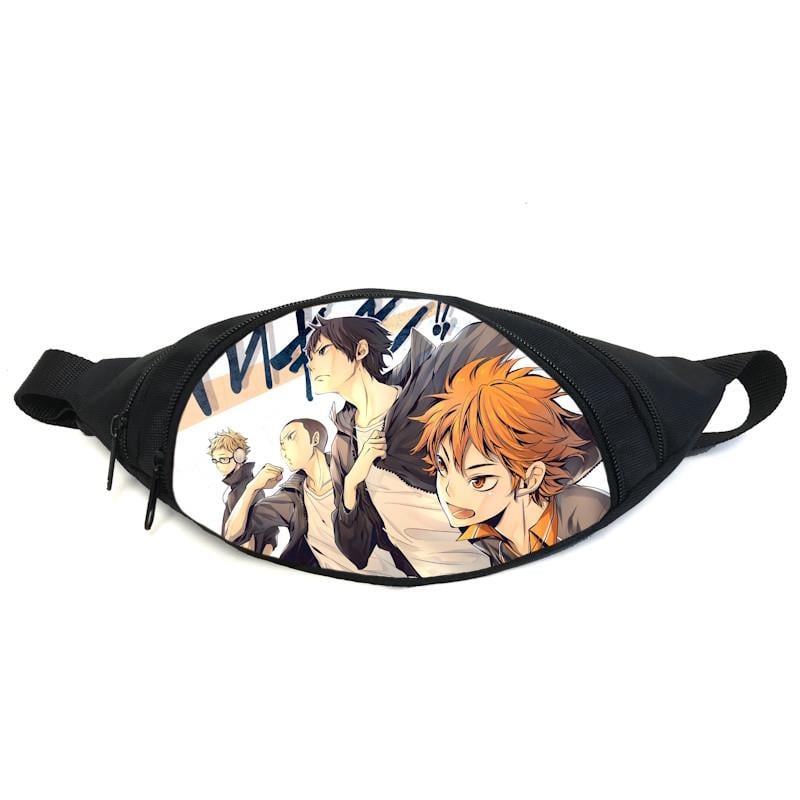 Поясная сумка-бананка Cappuchino toys Haikyuu GB H 03 Черный (2127522821)