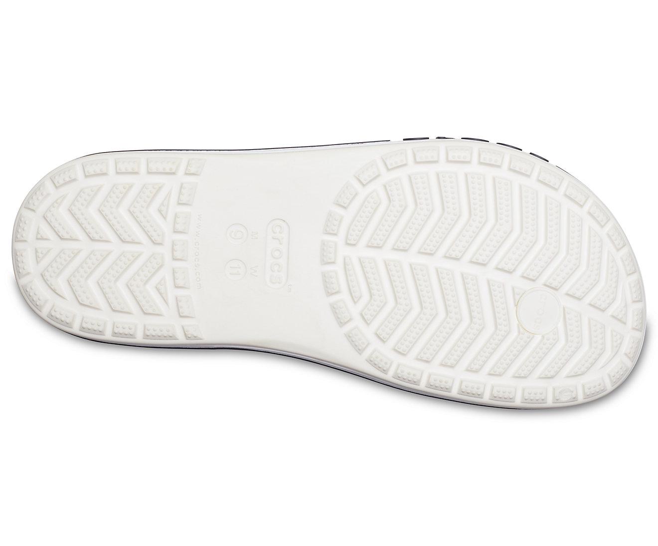 В'єтнамки Crocs Bayaband Flip M7W9 р. 39 25,5 см White/Navy (205393-W) - фото 5