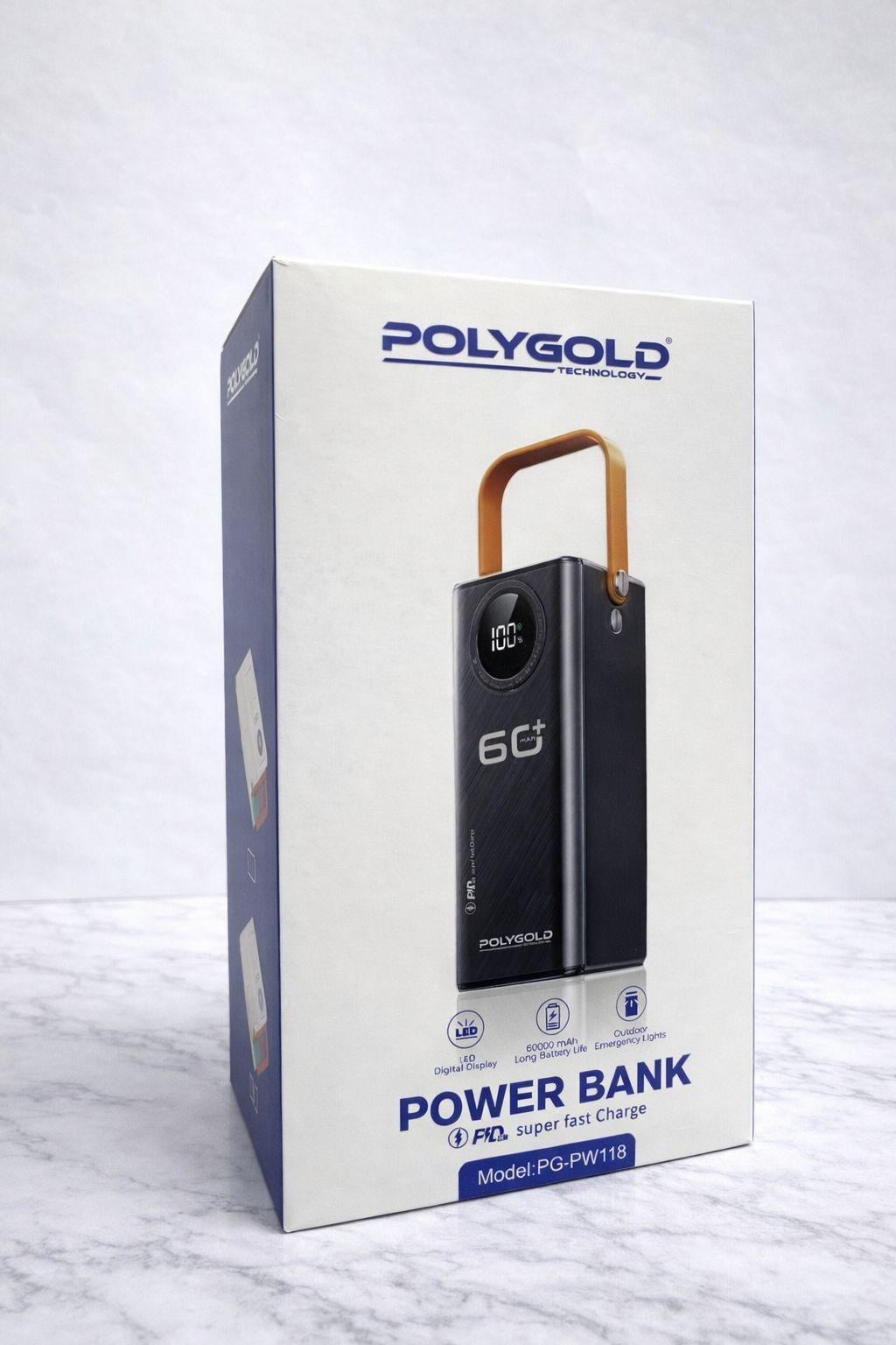 Повербанк POLYGOLD PW 118 60 000 mAh
