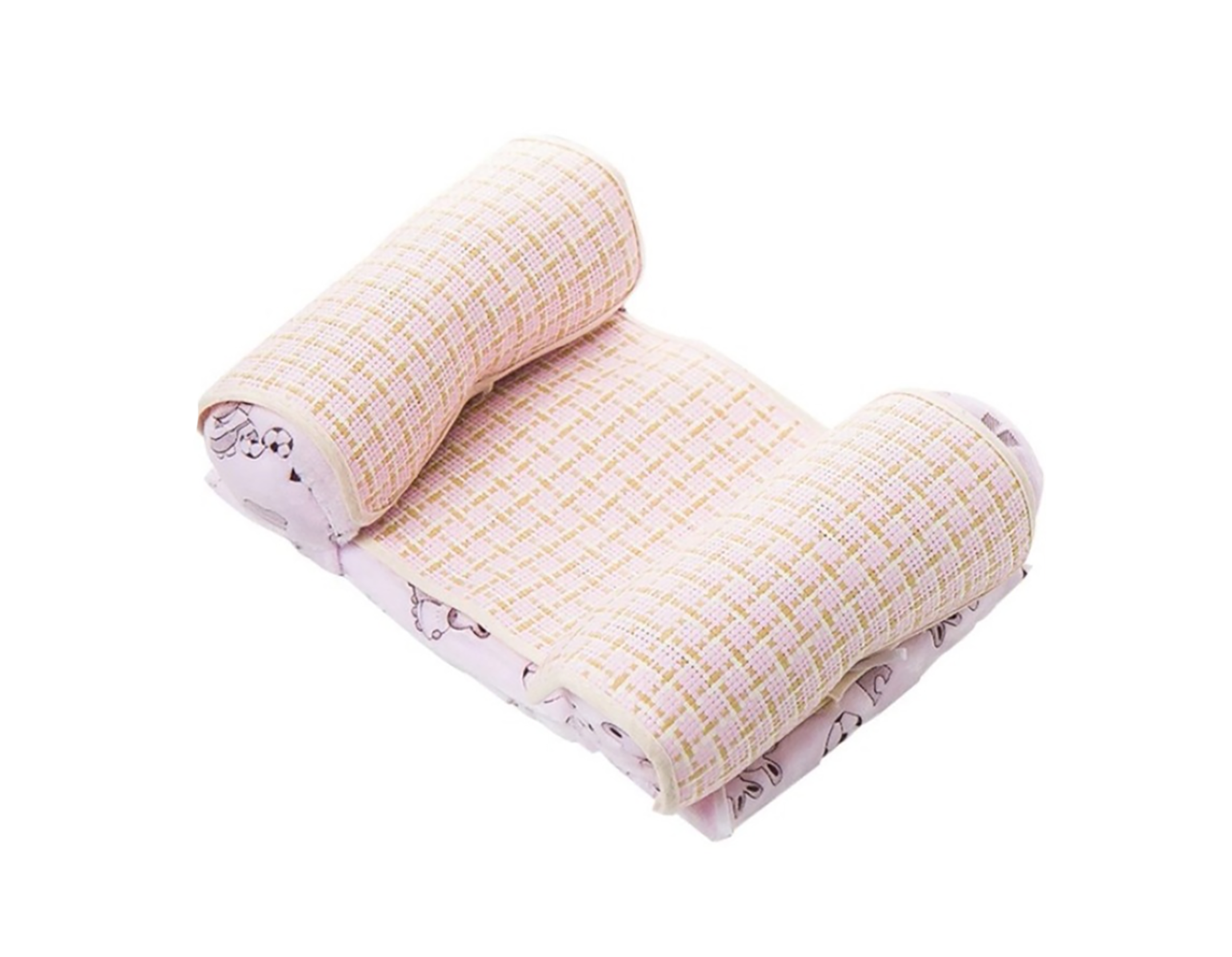 Детская подушка для сна SUNROZ Baby Pillow Shape позиционер для новорожденного ребенка Розовый (SUN6763) Детская подушка для сна SUNROZ Baby Pillow Shape позиционер для новорожденного ребенка Розовый (SUN6763)