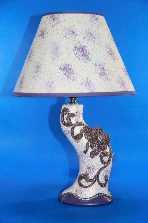 Настольная лампа с абажуром Ray NJL061528 A+B (IR007474)