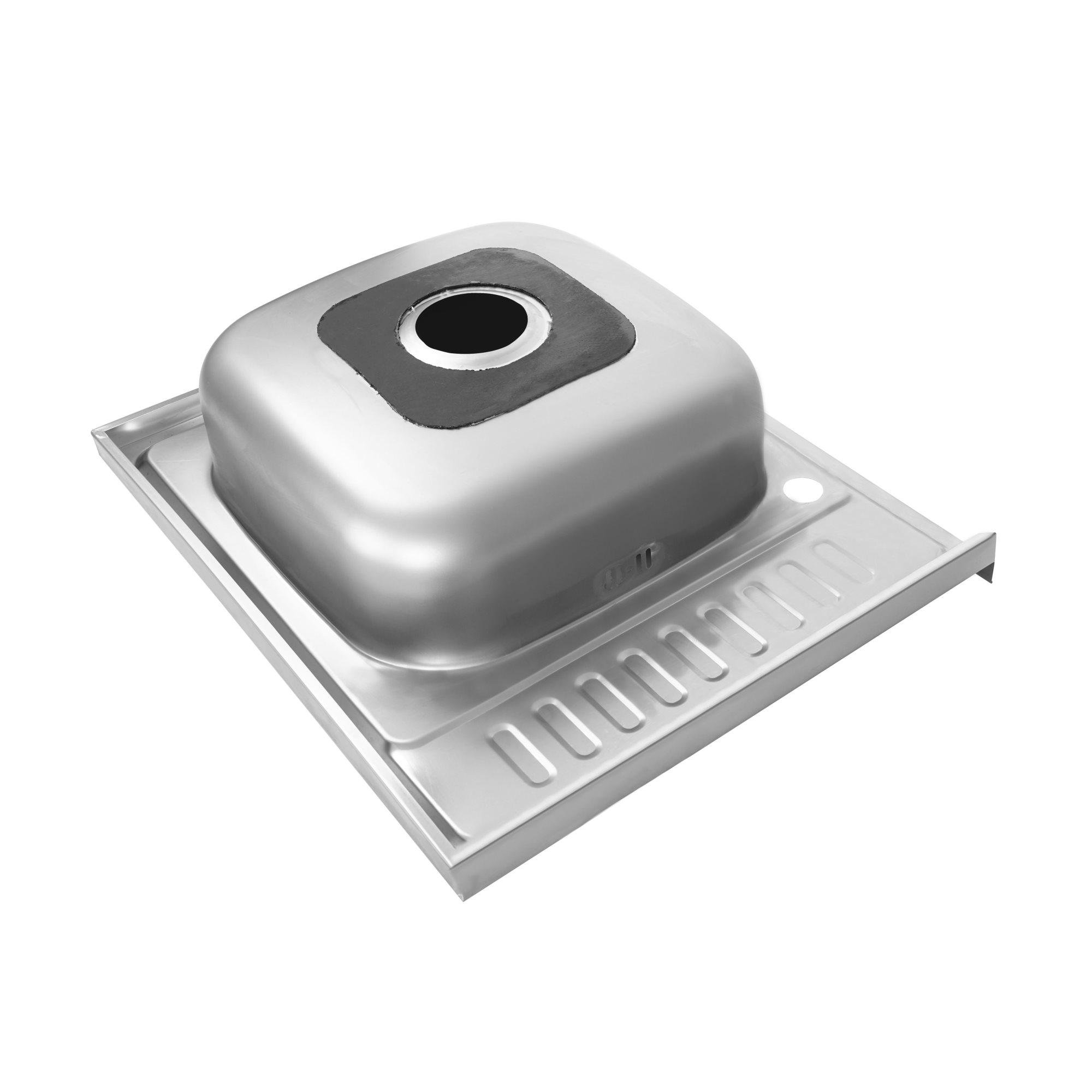 Мойка кухонная Valeso сатин 6050 R 0,7/160 мм из нержавеющей стали - фото 9 Мойка кухонная Valeso сатин 6050 R 0,7/160 мм из нержавеющей стали - фото 9