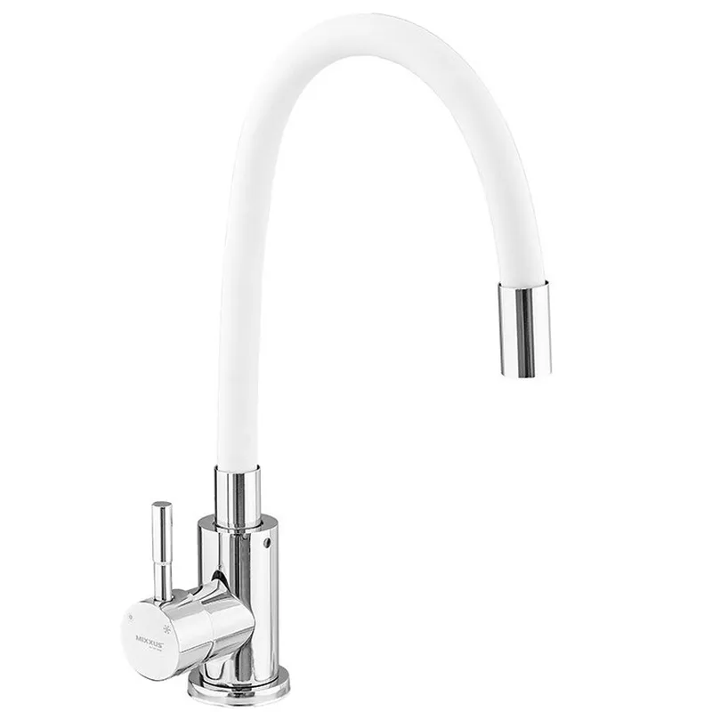 Смеситель для кухни MIXXUS SUS-011 Chrome Reflector White (MI6233)