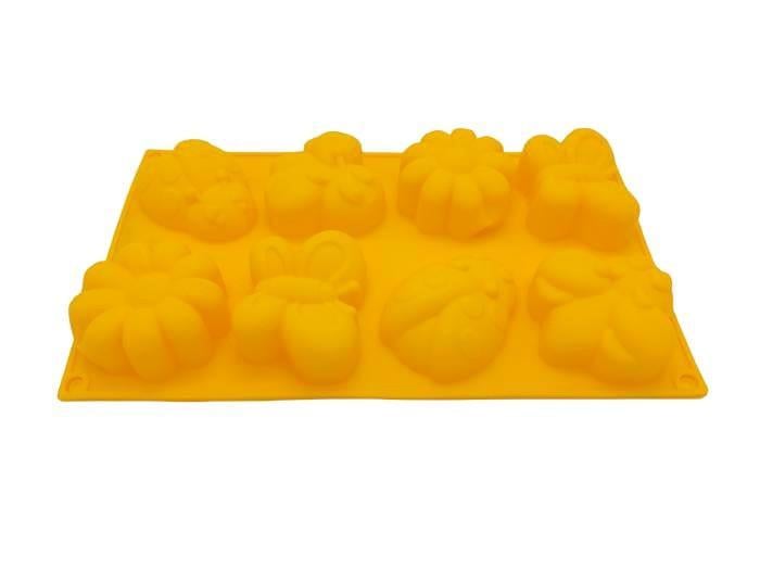 Кондитерская форма для выпечки силиконовая 8 шт. 29,5x17,5 см (19937)