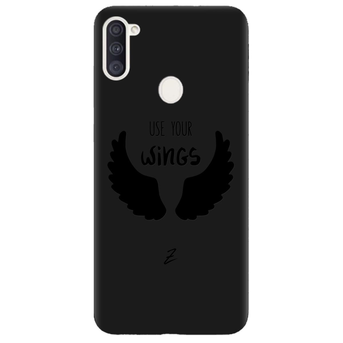 Силіконовий чохол Zorrov для Samsung Galaxy A11 - Wings (14140050163099997)