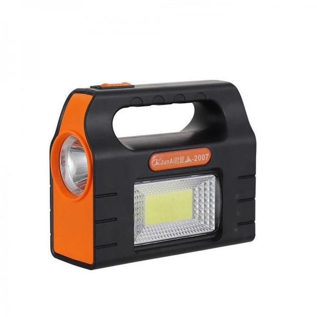 Фонарь для кемпинга JA-2007 питание от батареек/сеть Черный (315675)