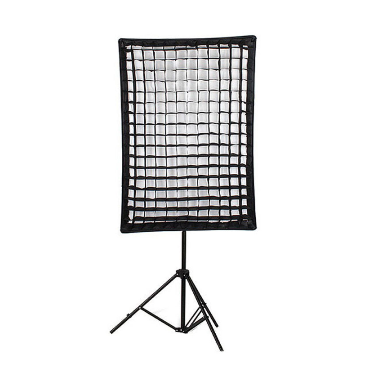 Софтбокс с сотами 50х70 см с патроном E27 и штативом 210 см