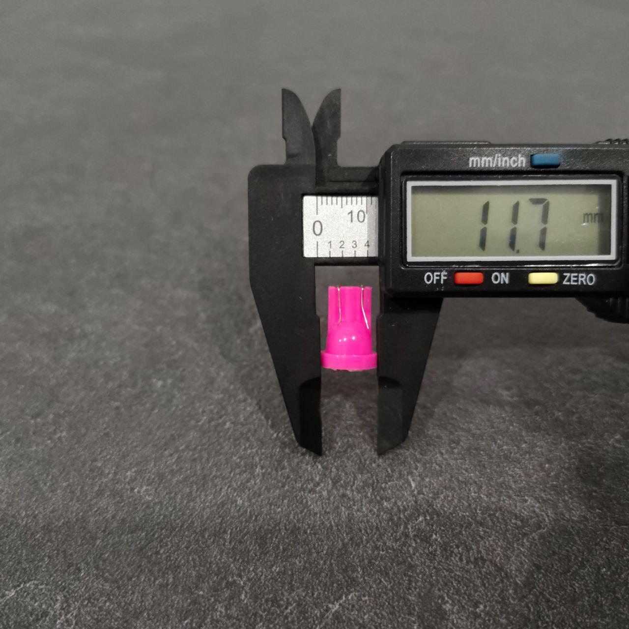 Автолампа T10 W5W W2.1x9.5d 8smd 1206 Розовый (468STORE3) - фото 4