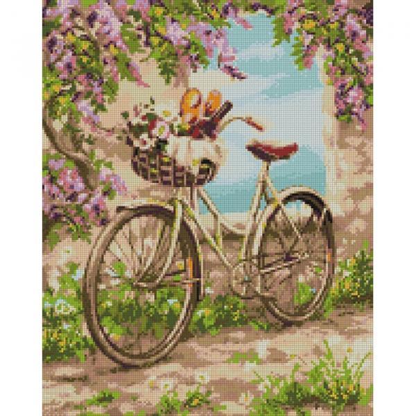 Комплект с алмазной мозаикой Идейка Пикник по-итальянские 40x50 см (AM6077-mt)