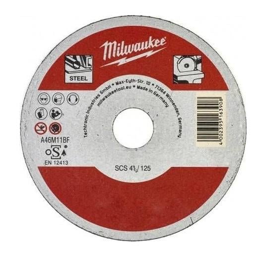 Диск відрізний по металу Milwaukee 230х22,2х1,9 мм (4932479579)