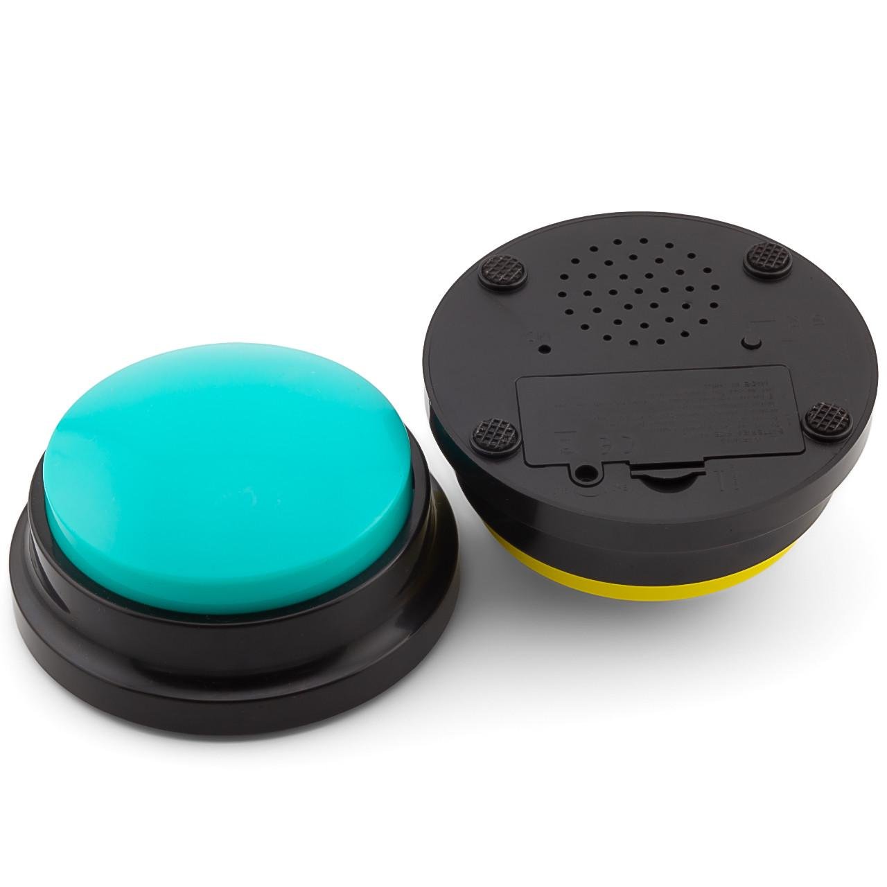 Кнопка голосовая интерактивная с функцией записи 9х4,5 см Бирюзовый (ИК9045к41) - фото 3 Кнопка голосовая интерактивная с функцией записи 9х4,5 см Бирюзовый (ИК9045к41) - фото 3