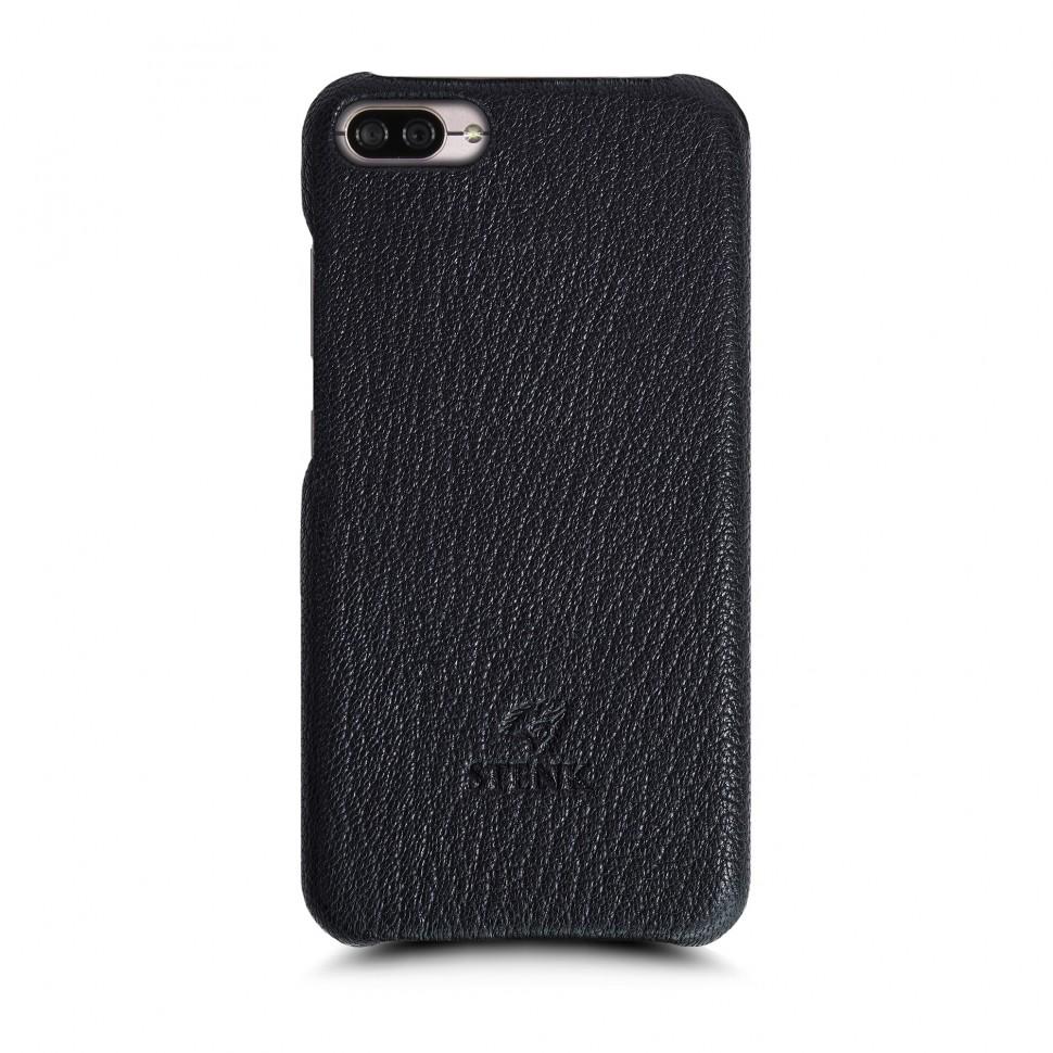 Кожаная накладка Stenk Cover для ASUS ZenFone 4 Max (ZC554KL) Черный (69221)