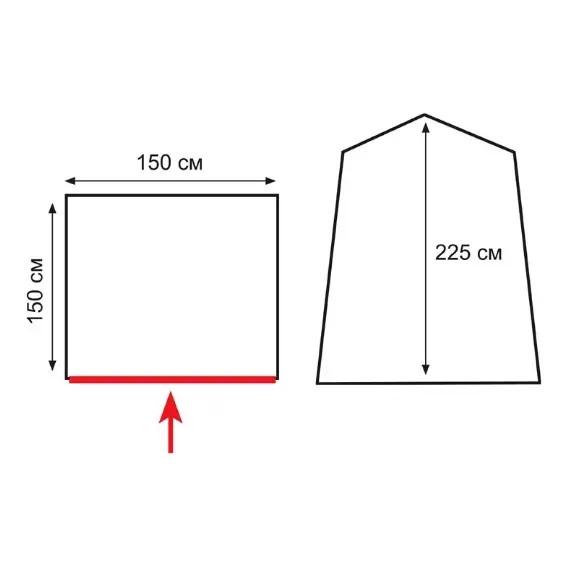 Палатка Totem Privat V2 (UTTT-022) - фото 13 Палатка Totem Privat V2 (UTTT-022) - фото 13