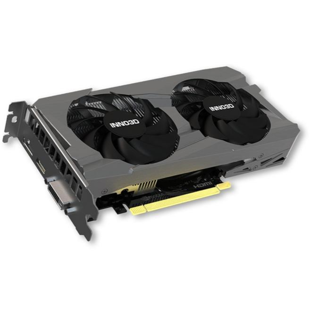 Видеокарта Inno3D GeForce RTX 3050 6 Гб TWIN X2 GDDR6 Черный (N30502-06D6-1711VA60)