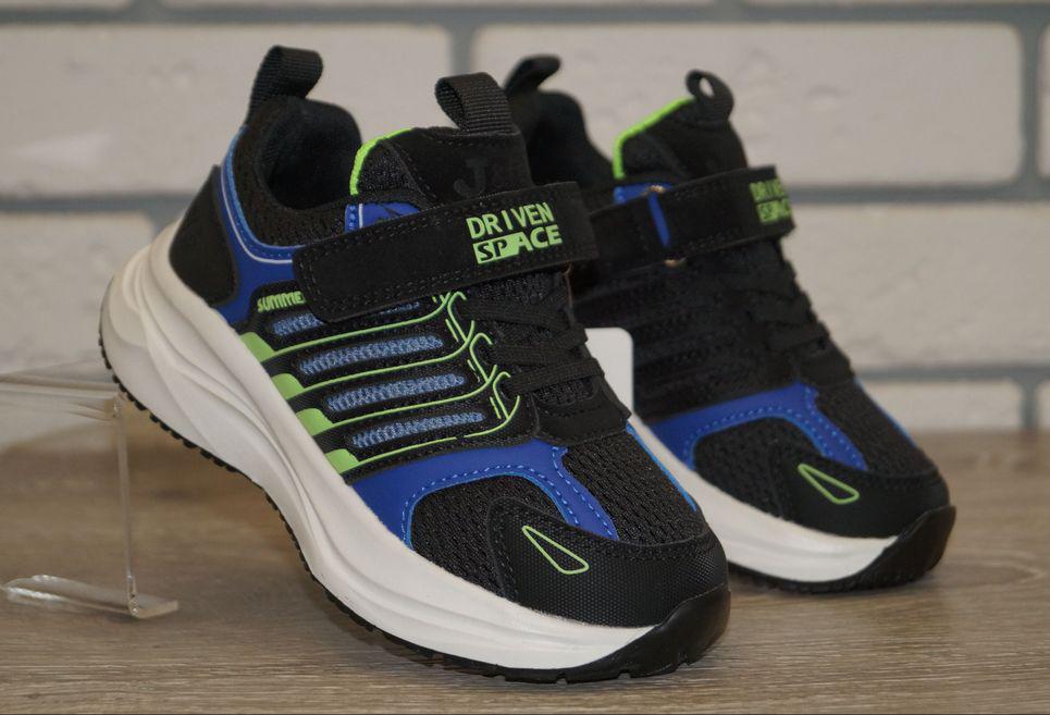 Кросівки спортивні Jong Golf р. 27 17 см Чорний/Синій (31540-27) - фото 6 Кросівки спортивні Jong Golf р. 27 17 см Чорний/Синій (31540-27) - фото 6