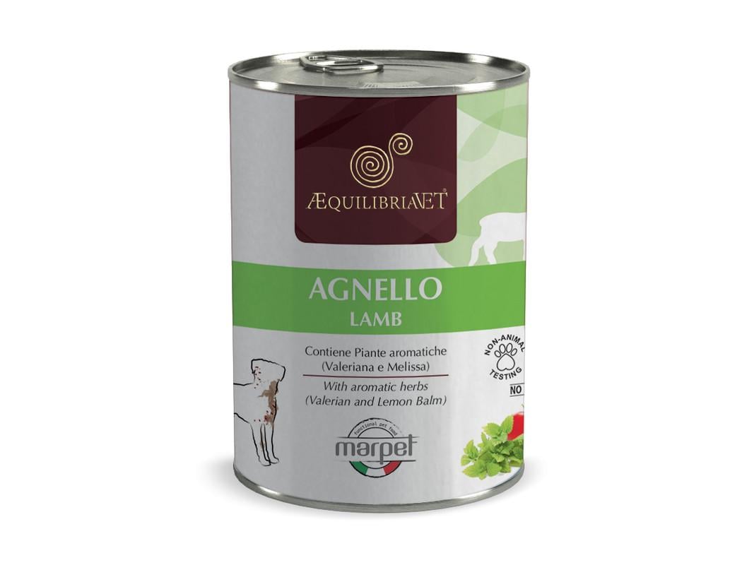 Корм влажный Marpet Aequilibriavet для собак с ягненком 410 г