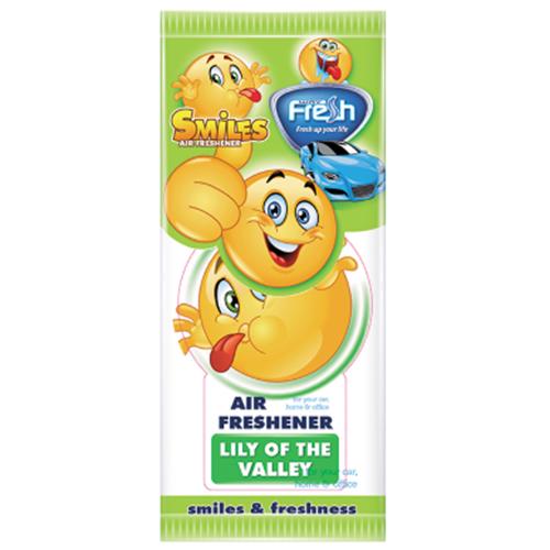 Освіжувач повітря сухий листок Fresh Way SMILES DRY Lilly of the Valley (00000032009)