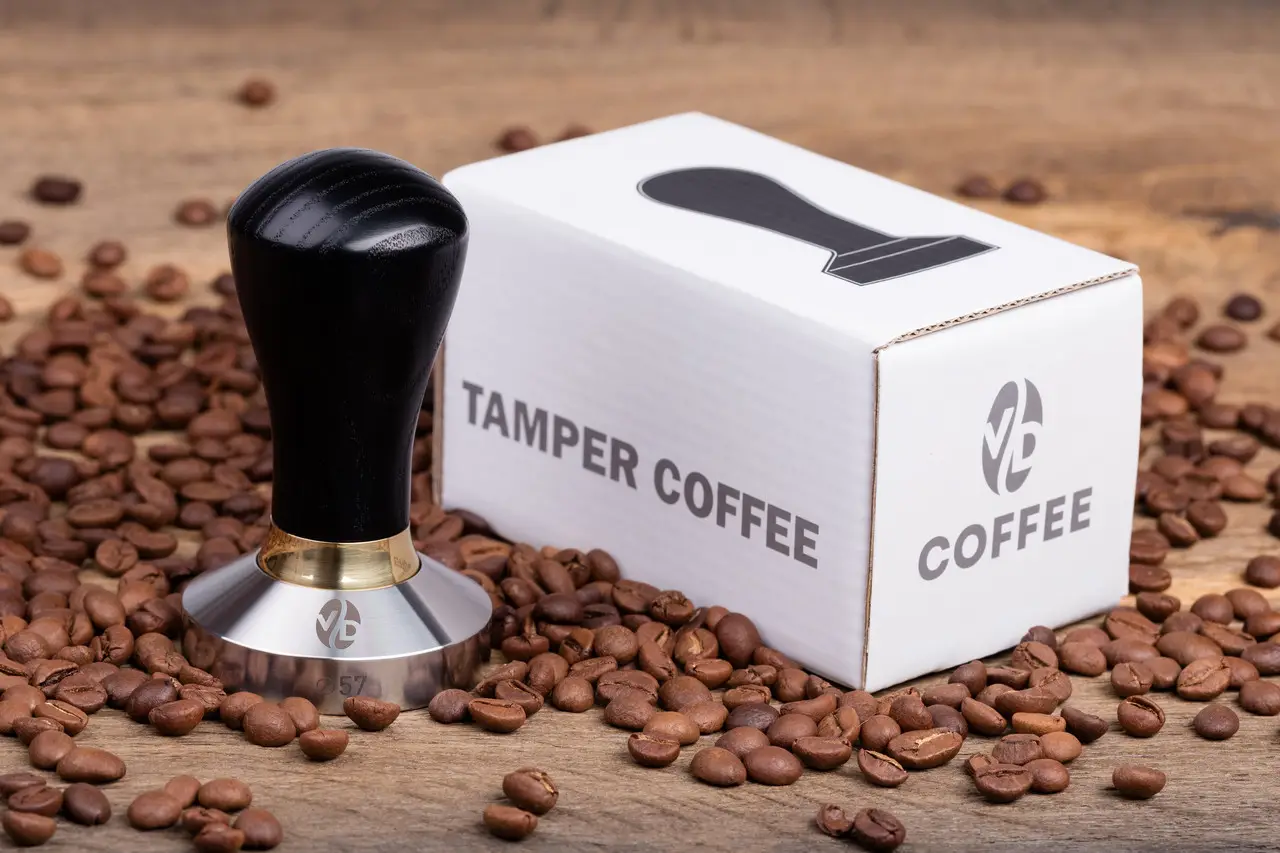 Темпер VD Coffee Premium 51 мм Чорний (7071)