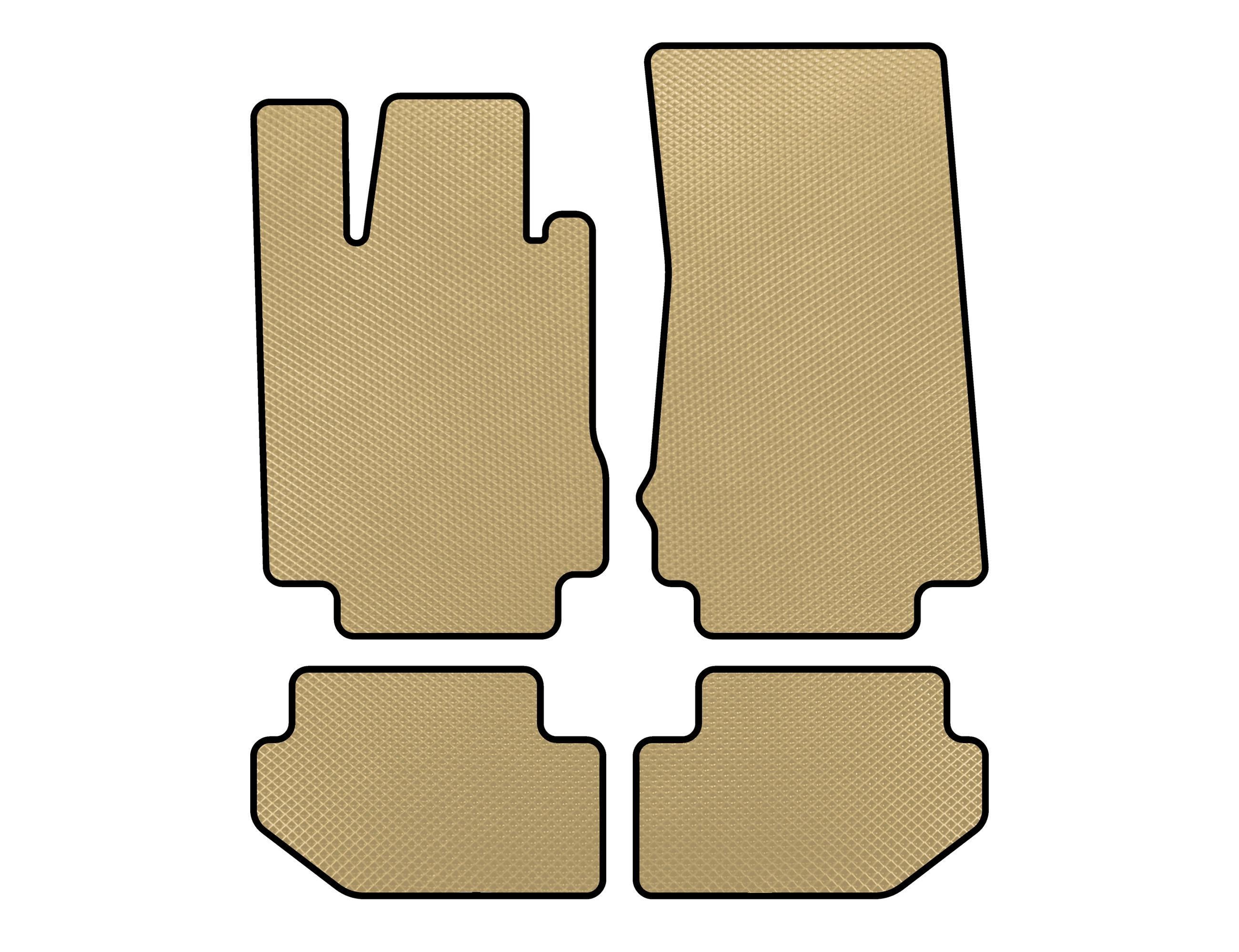 Коврики EVA Digital Designs для Мерседес CL-class C215 1999-2006 гг. Бежевый (138836)