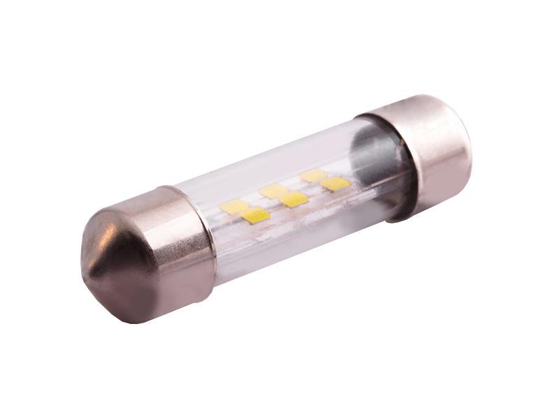 Автомобильная лампа светодиодная LEDUA S85 36 мм 6 SMD 1515 12V Белый (2177) Автомобильная лампа светодиодная LEDUA S85 36 мм 6 SMD 1515 12V Белый (2177)