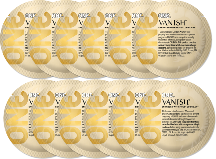 Презервативы One Vanish 12 шт. (ROZ6501053328) - фото 5
