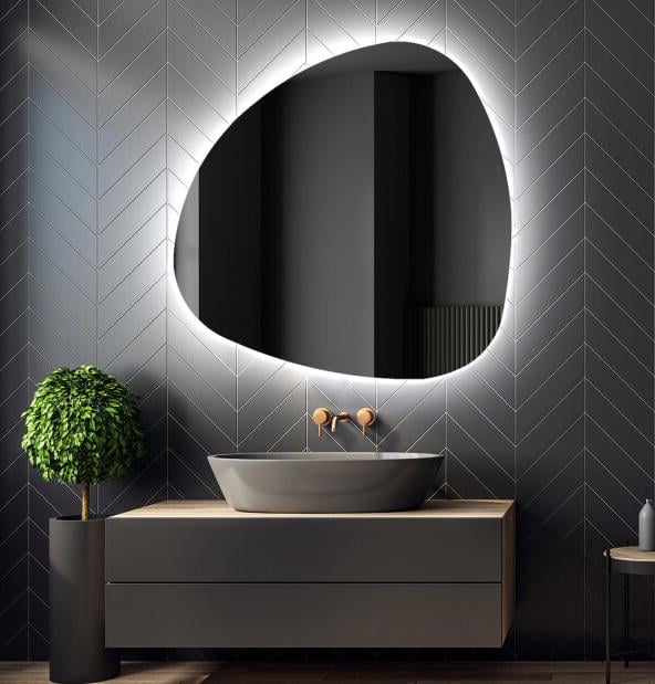 Зеркало Trento с LED-подсветкой 400x400 мм (2112055) Зеркало Trento с LED-подсветкой 400x400 мм (2112055)