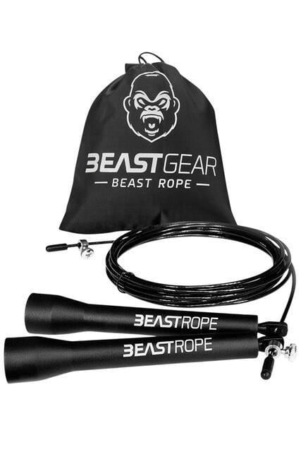 Скакалка швидкісна Beast Gear регульована для фітнесу кардіо кросфіту боксу та тренувань 3 м