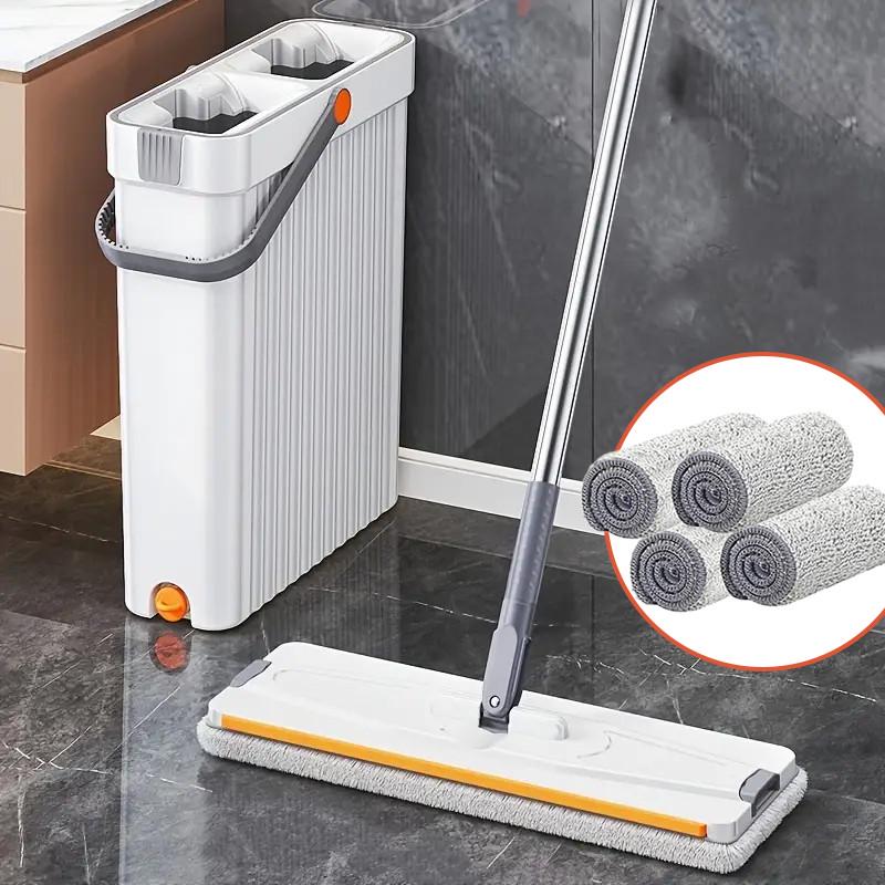 Швабра-лентяйка и ведром с автоматическим отжимом 8 л - фото 2 Швабра-лентяйка и ведром с автоматическим отжимом 8 л - фото 2
