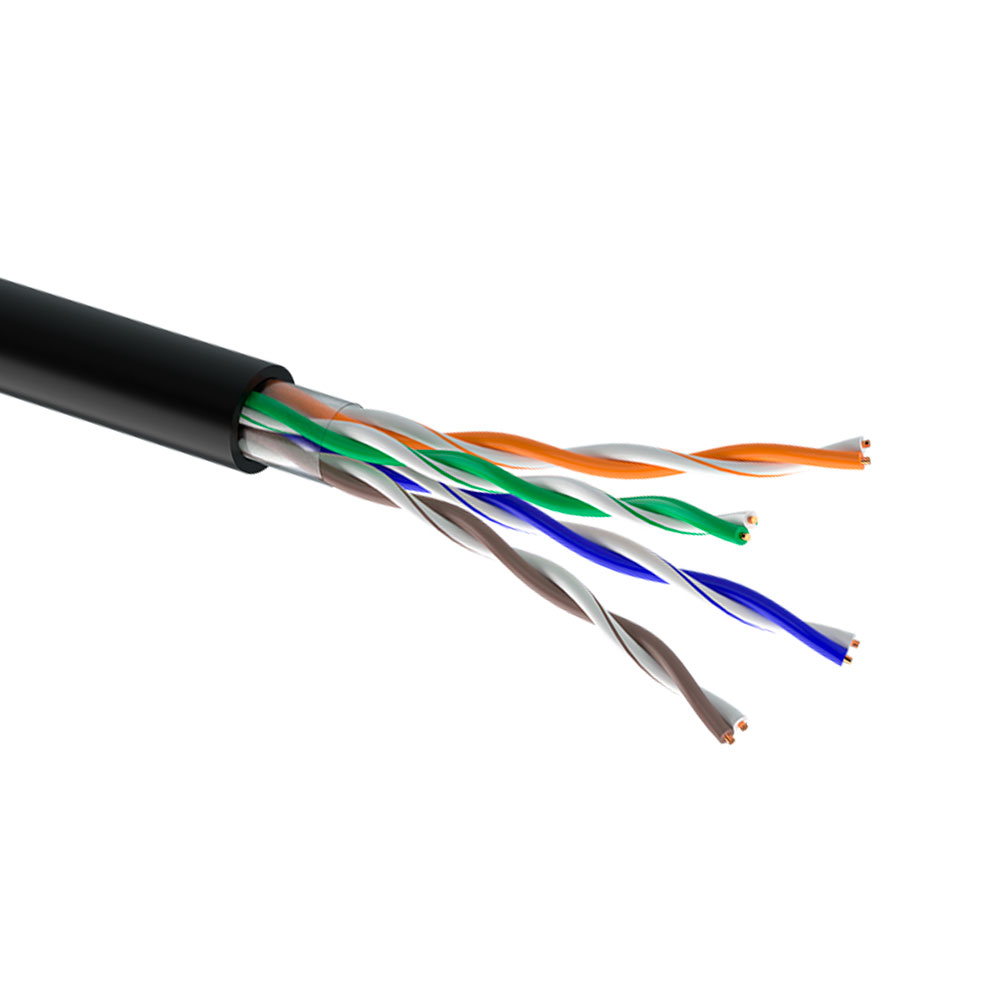 Кабель наружный Одескабель КПП-ОП 100 4х2 0.51 U/UTP витая пара cat.5E медный 305 м (26498551)