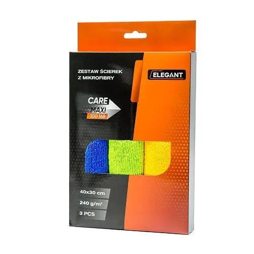 Набір серветок з мікрофібри Elegant MAXI 3 шт. 40х30 см (2695090524)