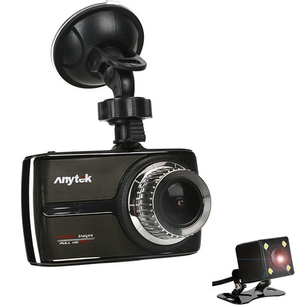 Відеореєстратор Car DVR Anytek G66 екран 3.5" IPS G-Sensor 170 град матриця Sony IMX323 запис звуку - фото 2