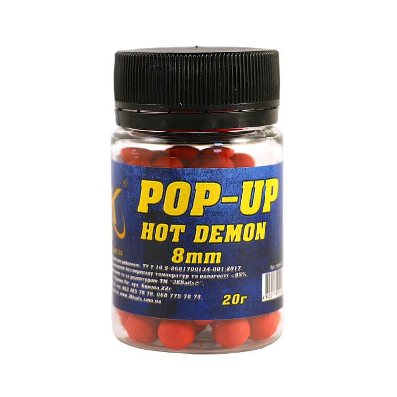 Бойл плаваючий 3KBaits Pop-up Hot Demon 8 мм 20 г (3KB1294)